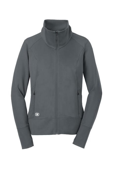 OGIO® Women’s Fulcrum Full-Zip - Gear Grey