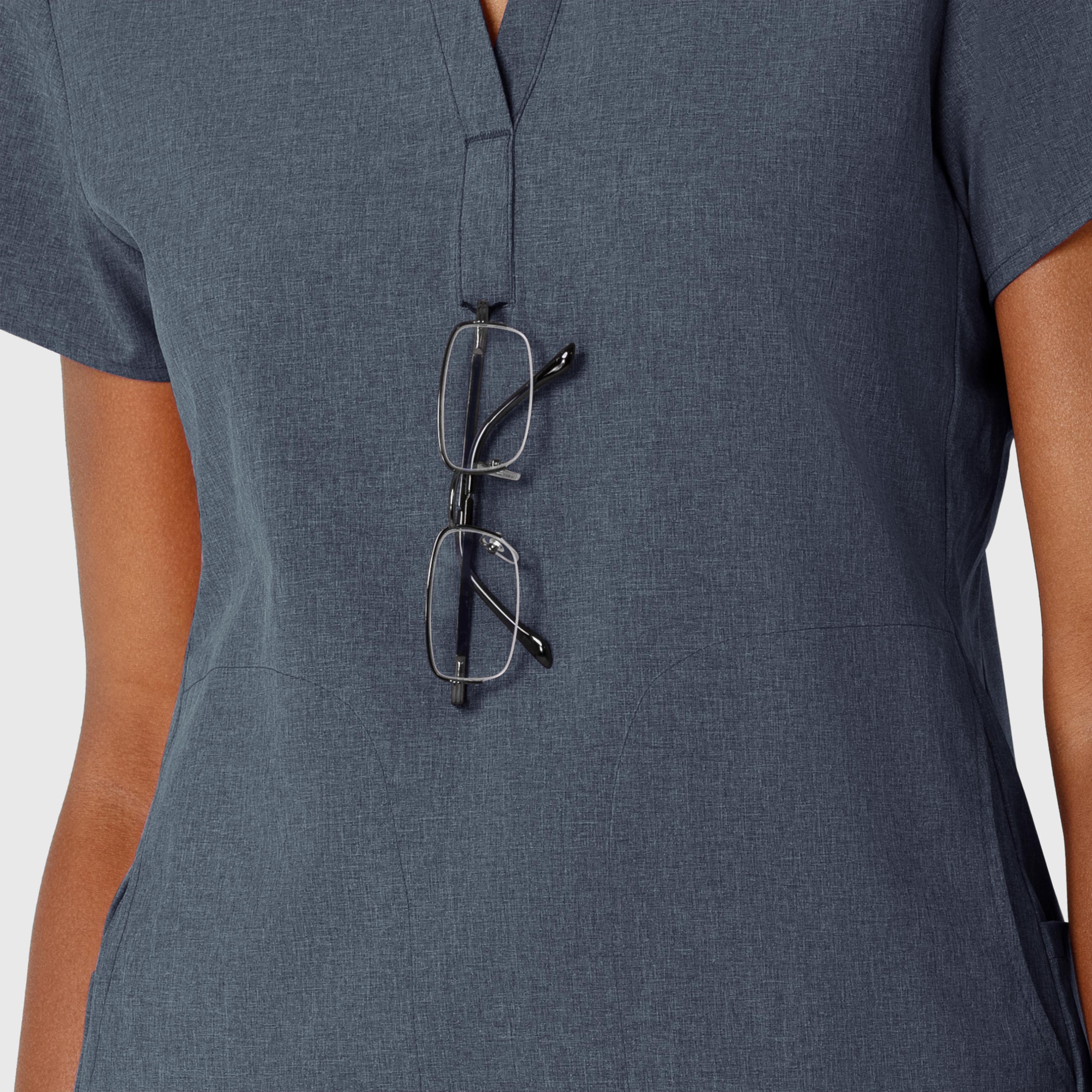 Wink® Renew Women's Mandarin Collar Scrub Top – Alexander's