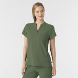 Wink® Renew Women's Mandarin Collar Scrub Top