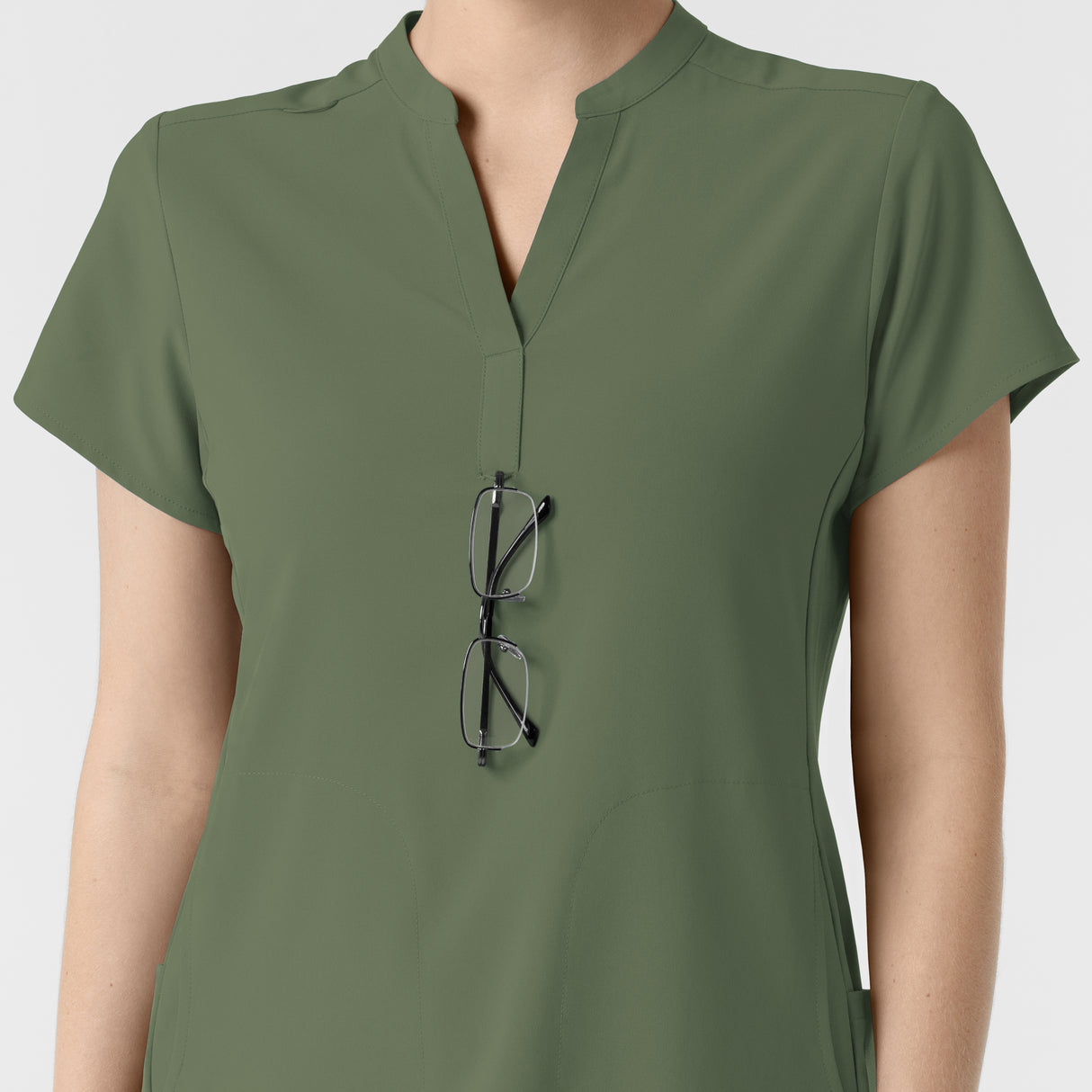 Wink® Renew Women's Mandarin Collar Scrub Top