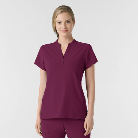 Wink® Renew Women's Mandarin Collar Scrub Top