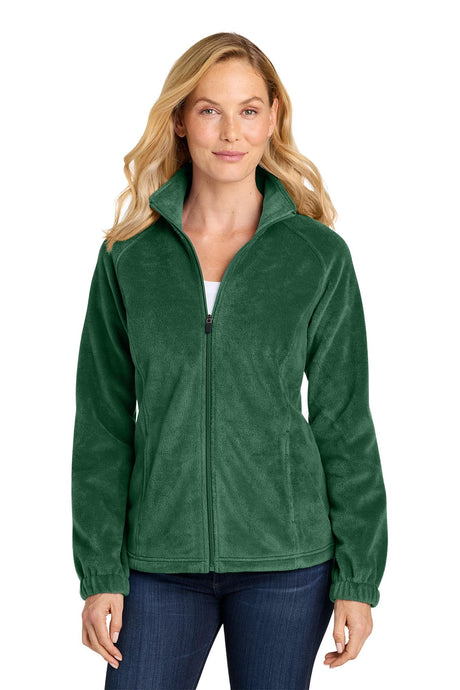 Port Authority® Women's Plush Fleece Full-Zip Jacket - Dark Green