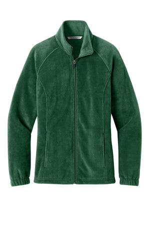 Port Authority® Women's Plush Fleece Full-Zip Jacket - Dark Green
