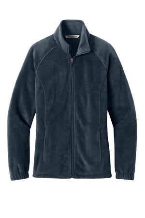 Port Authority® Women's Plush Fleece Full-Zip Jacket - Night Navy