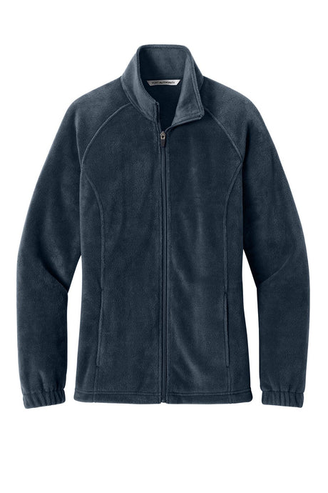 Port Authority® Women's Plush Fleece Full-Zip Jacket - Night Navy