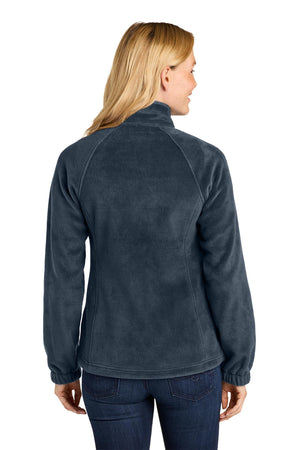 Port Authority® Women's Plush Fleece Full-Zip Jacket - Night Navy