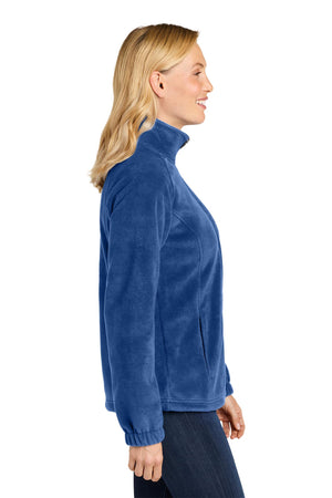 Port Authority® Women's Plush Fleece Full-Zip Jacket - Royal