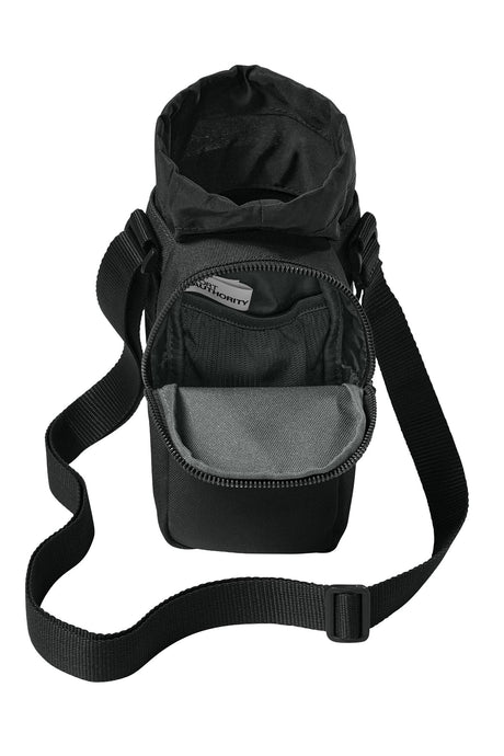 Port Authority® Matte Oxford Hydration Crossbody - Deep Black