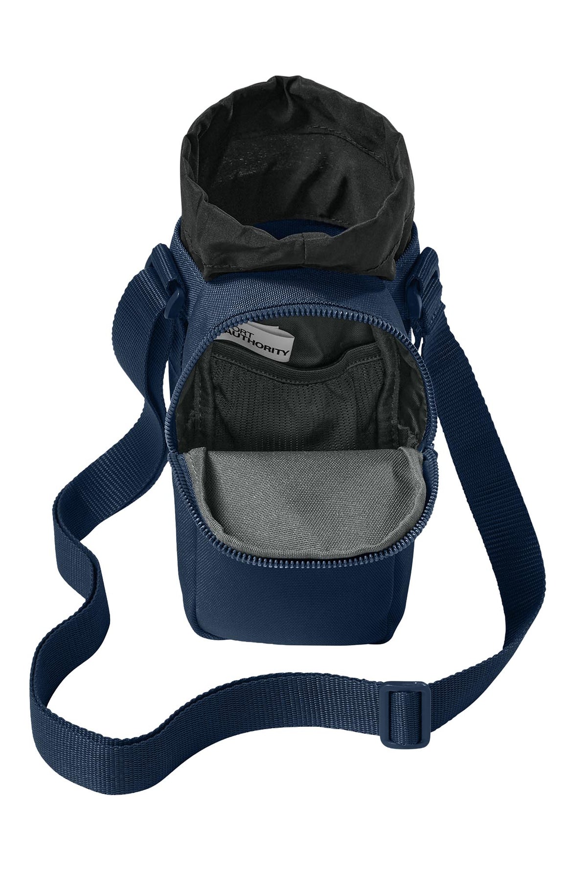 Port Authority® Matte Oxford Hydration Crossbody - River Blue Navy