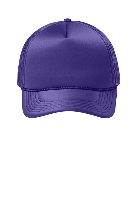 Port Authority® Foam Truck’N Cap - Prism Purple