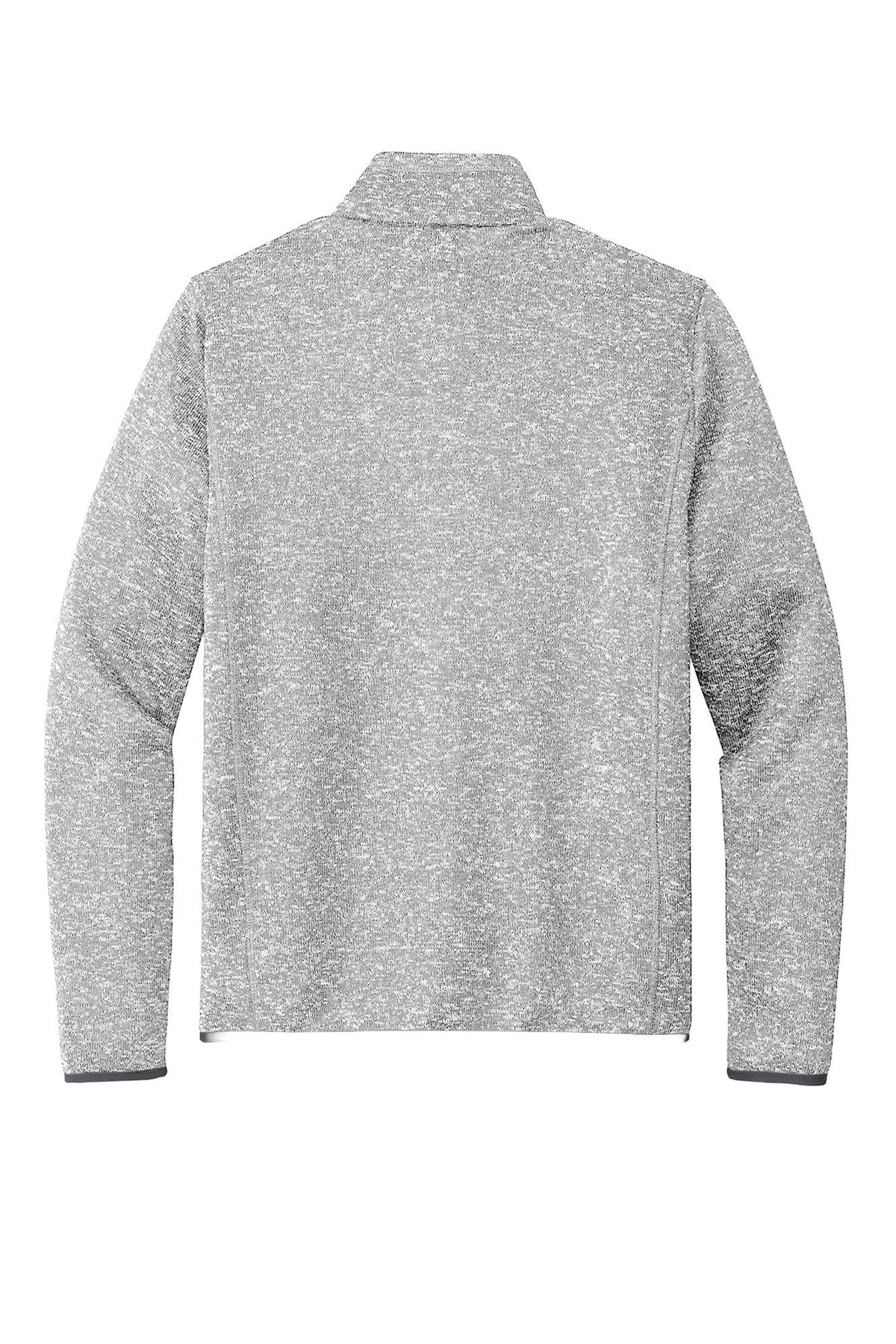 Port Authority® Sweater Fleece Jacket - Grey Heather