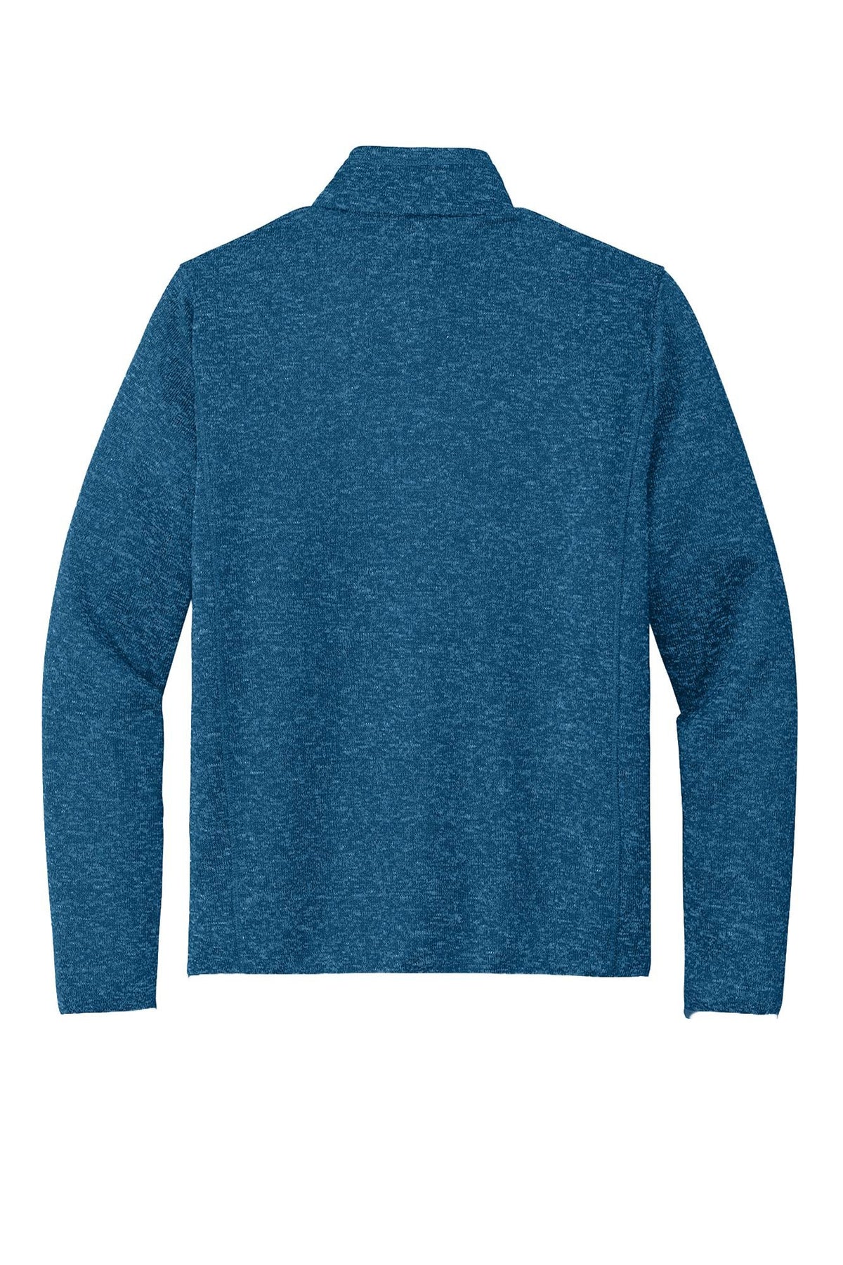 Port Authority® Sweater Fleece Jacket - Medium Blue Heather