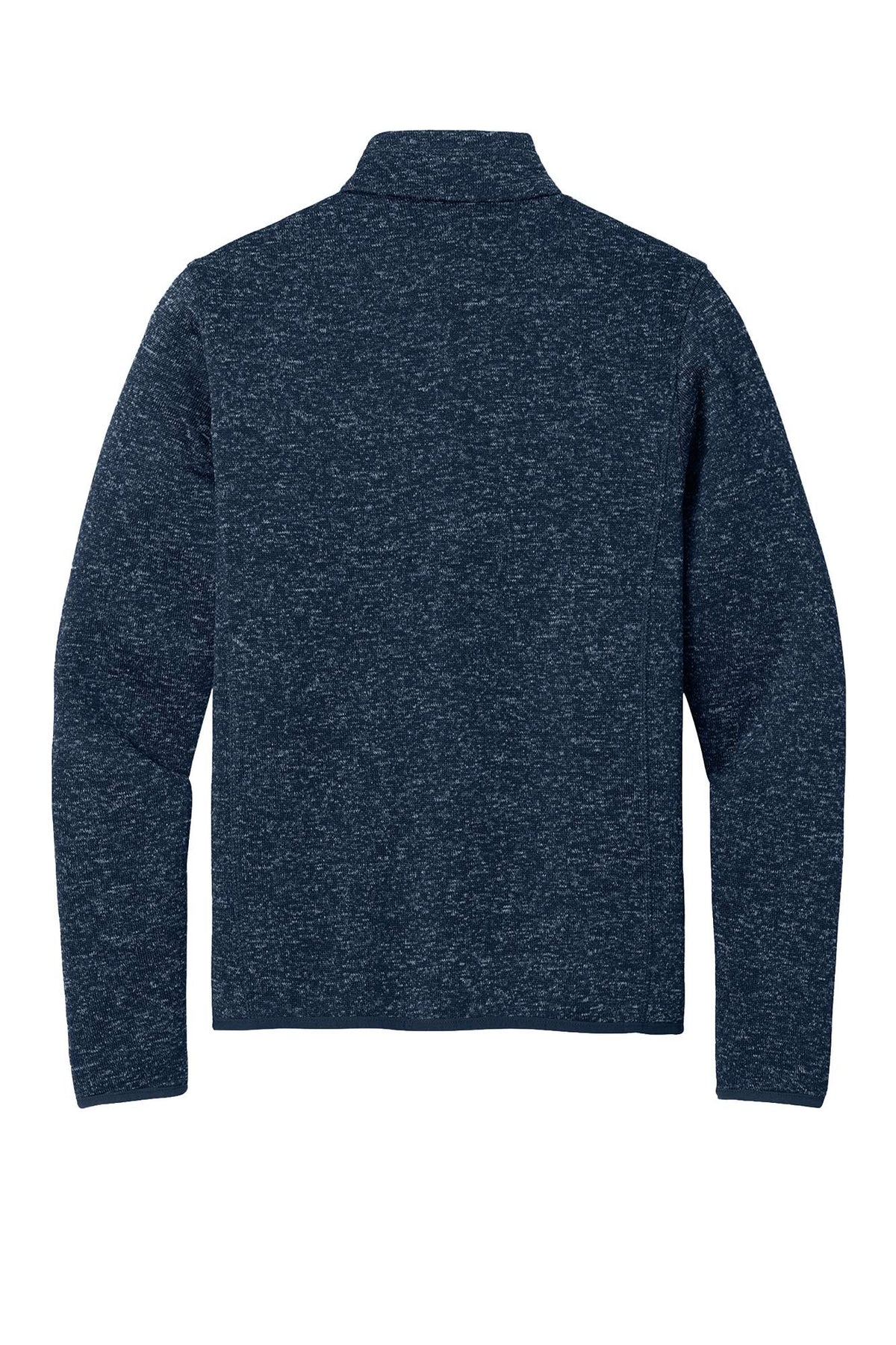 Port Authority® Sweater Fleece Jacket - River Blue Navy Heather