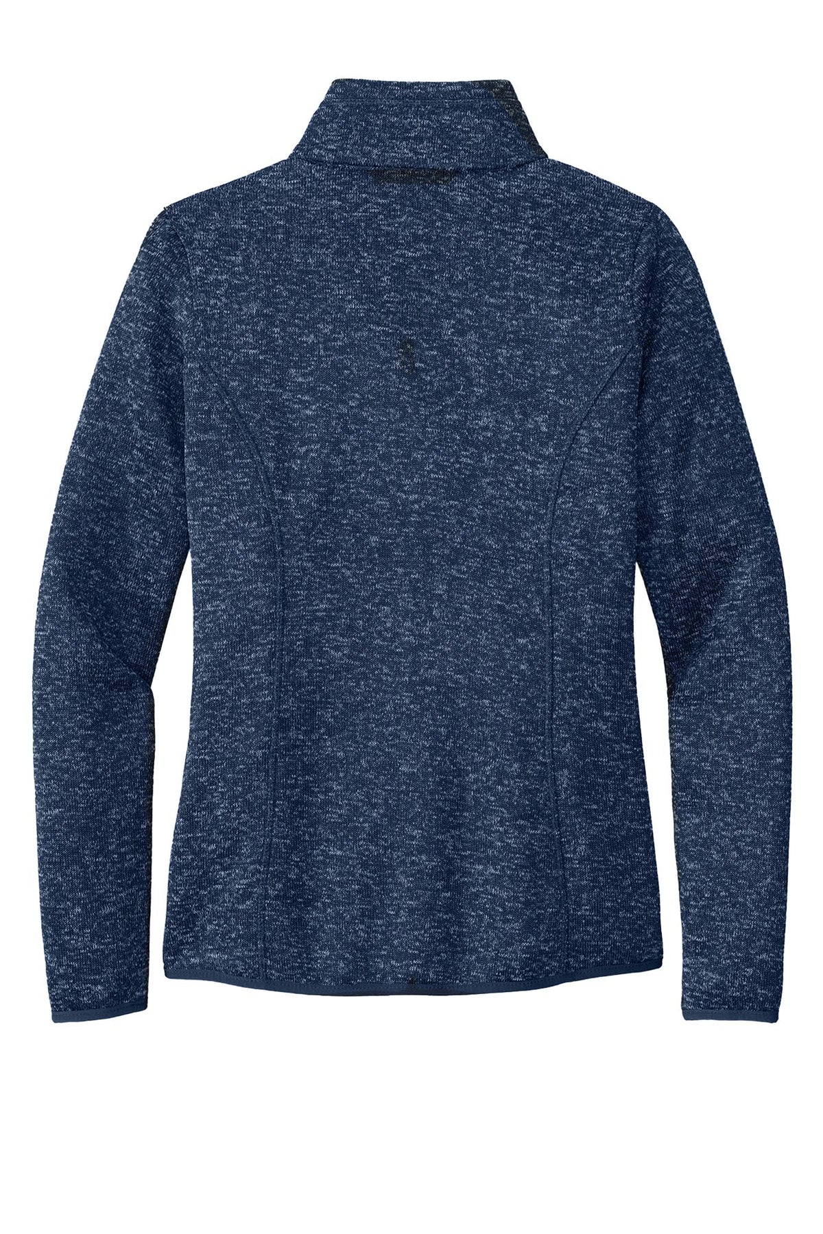 Port Authority® Women's Sweater Fleece Jacket - River Blue Navy Heather