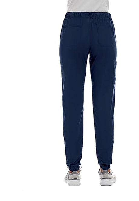Elements by Alexanders Uniforms Women's 5 Pocket 4-Way Stretch Elastic Waistband Jogger Pant