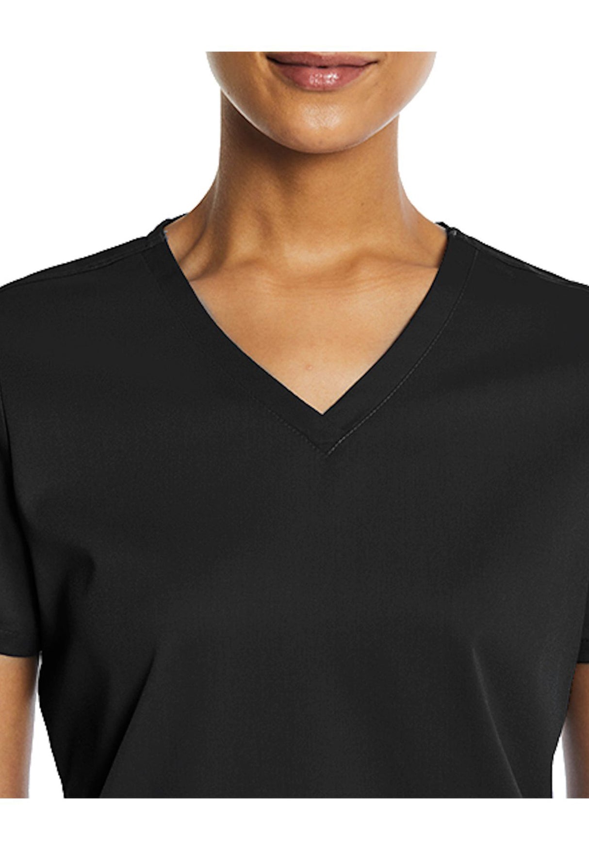 Elements Originals Women's Basic 2-Pocket V-Neck Scrub Top