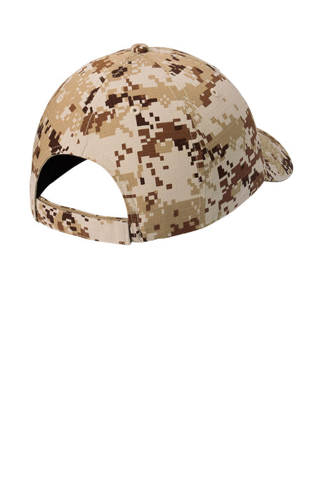 Port Authority® Digital Ripstop Camouflage Cap - Sand Camo
