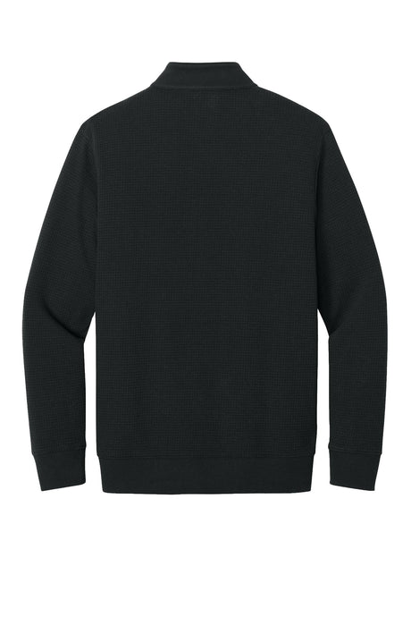 TravisMathew Men's Waffle 1/4-Zip - Black