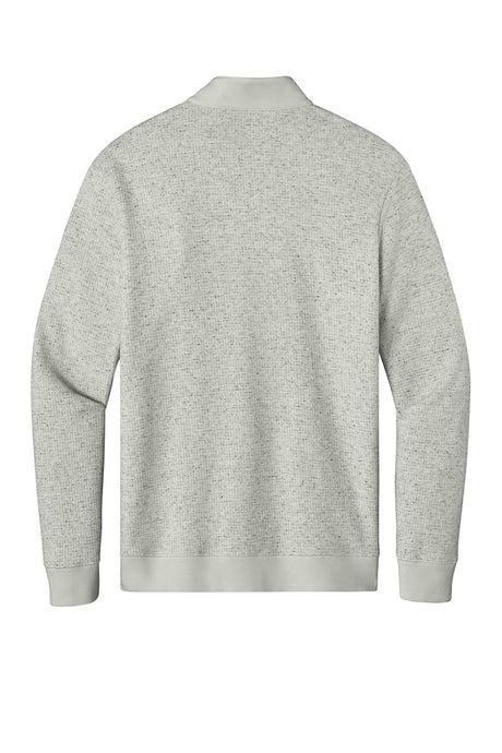 TravisMathew Men's Waffle 1/4-Zip - Light Grey Heather