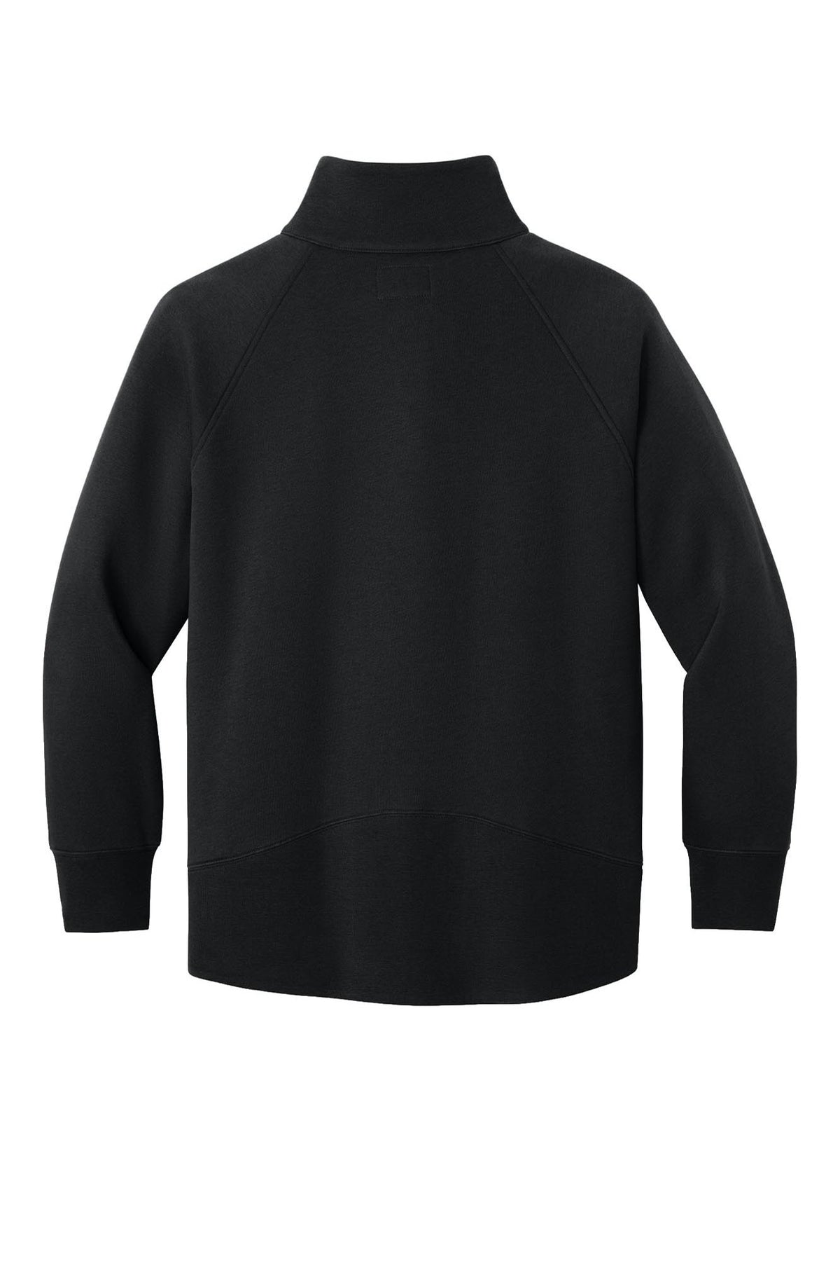 New Era® Women’s Heritage Fleece 1/2-Zip - Black
