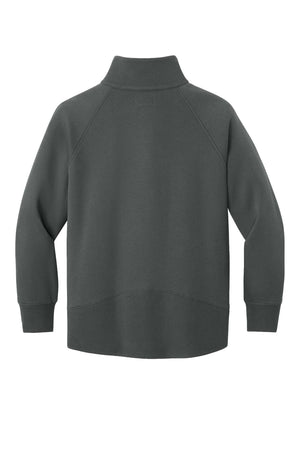 New Era® Women’s Heritage Fleece 1/2-Zip - Graphite