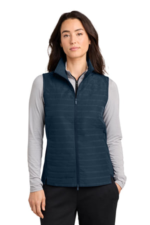 OGIO® Women’s Driveline Hybrid Vest - River Blue Navy