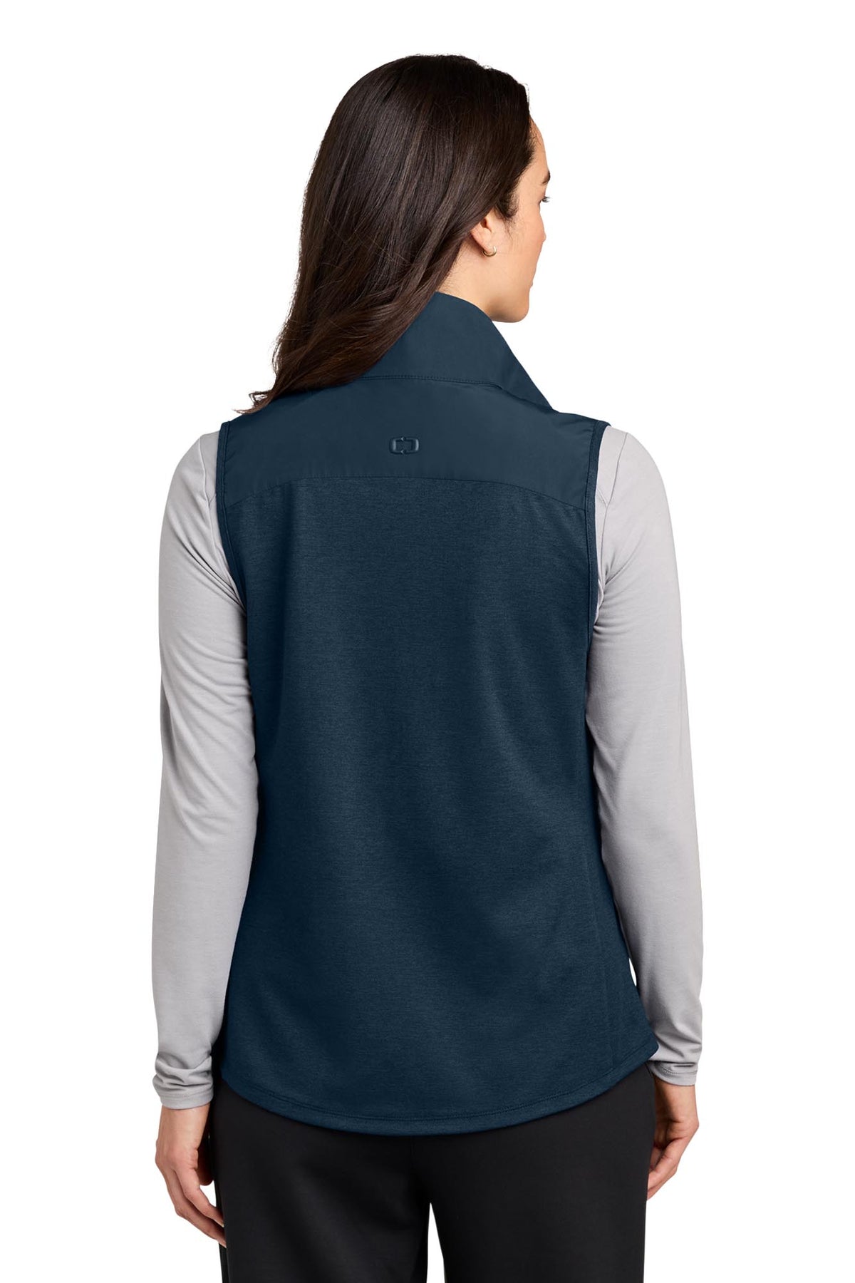 OGIO® Women’s Driveline Hybrid Vest - River Blue Navy