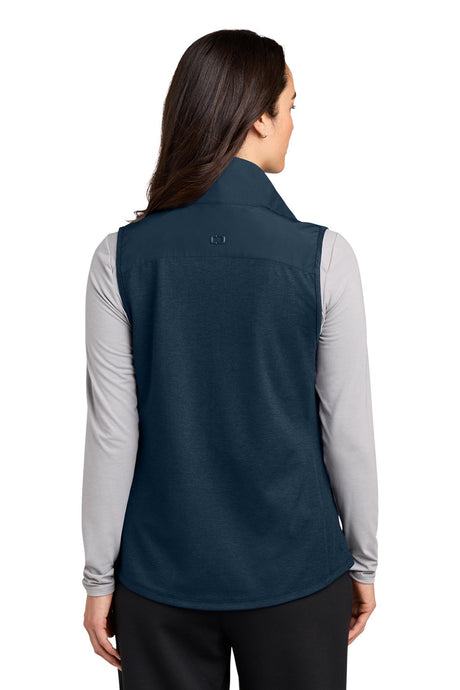 OGIO® Women’s Driveline Hybrid Vest - River Blue Navy