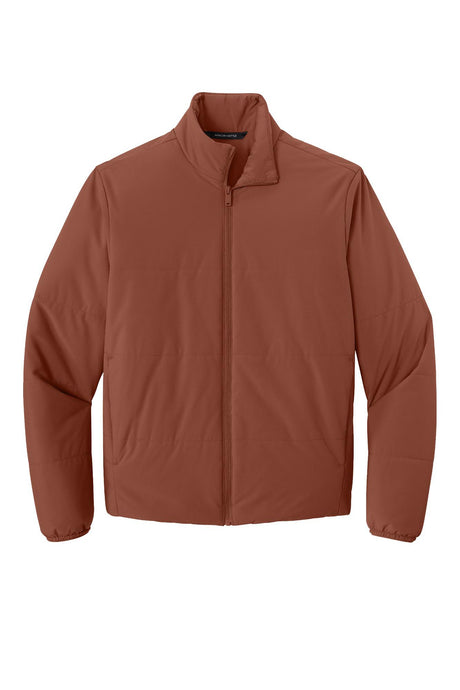 Mercer+Mettle® Men's Brookline Quilted Jacket - Dark Sienna