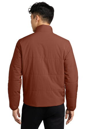 Mercer+Mettle® Men's Brookline Quilted Jacket - Dark Sienna
