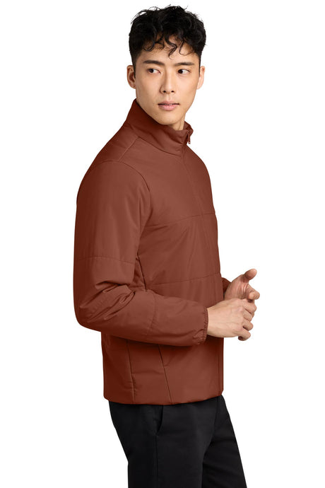 Mercer+Mettle® Men's Brookline Quilted Jacket - Dark Sienna