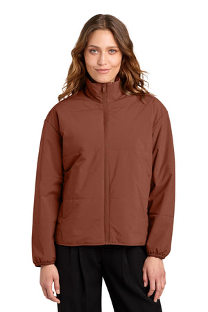 Mercer+Mettle® Women’s Brookline Quilted Jacket - Dark Sienna