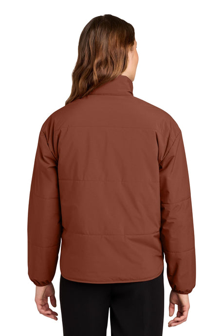 Mercer+Mettle® Women’s Brookline Quilted Jacket - Dark Sienna