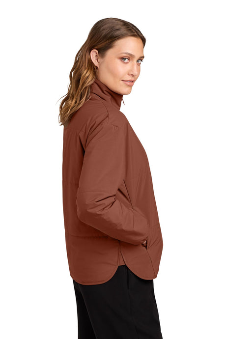 Mercer+Mettle® Women’s Brookline Quilted Jacket - Dark Sienna