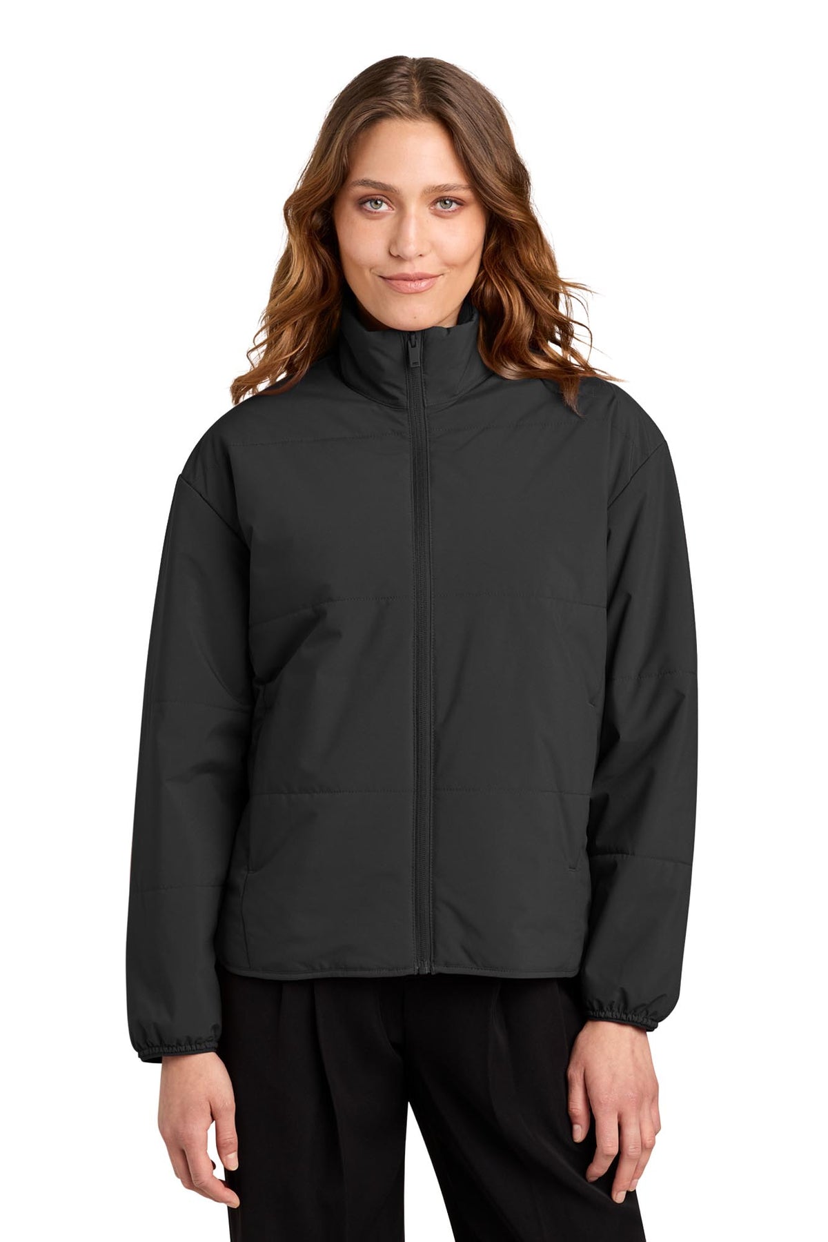 Mercer+Mettle® Women’s Brookline Quilted Jacket - Deep Black