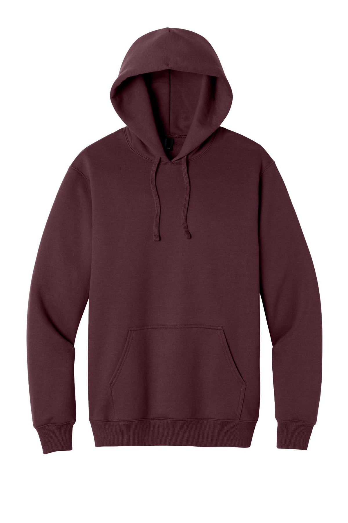 Port & Co® Men's Foundation Fleece Pullover Hooded Sweatshirt - Athletic Maroon