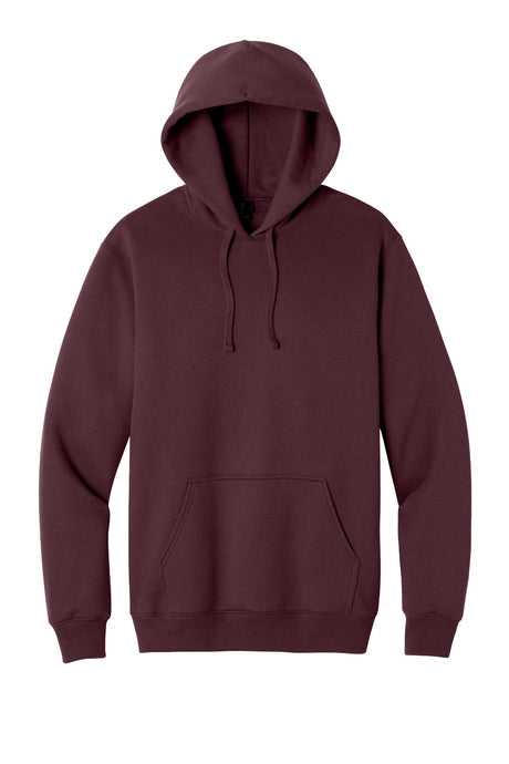 Port & Co® Men's Foundation Fleece Pullover Hooded Sweatshirt - Athletic Maroon