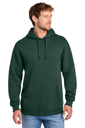 Port & Co® Men's Foundation Fleece Pullover Hooded Sweatshirt - Dark Green
