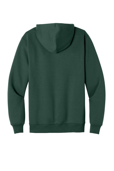 Port & Co® Men's Foundation Fleece Pullover Hooded Sweatshirt - Dark Green