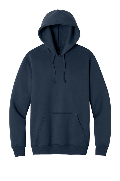 Port & Co® Men's Foundation Fleece Pullover Hooded Sweatshirt - Deep Navy