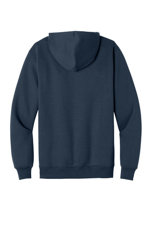 Port & Co® Men's Foundation Fleece Pullover Hooded Sweatshirt - Deep Navy
