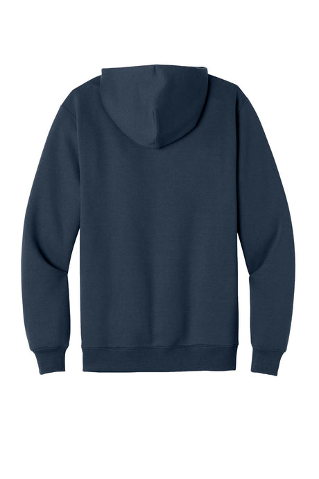 Port & Co® Men's Foundation Fleece Pullover Hooded Sweatshirt - Deep Navy