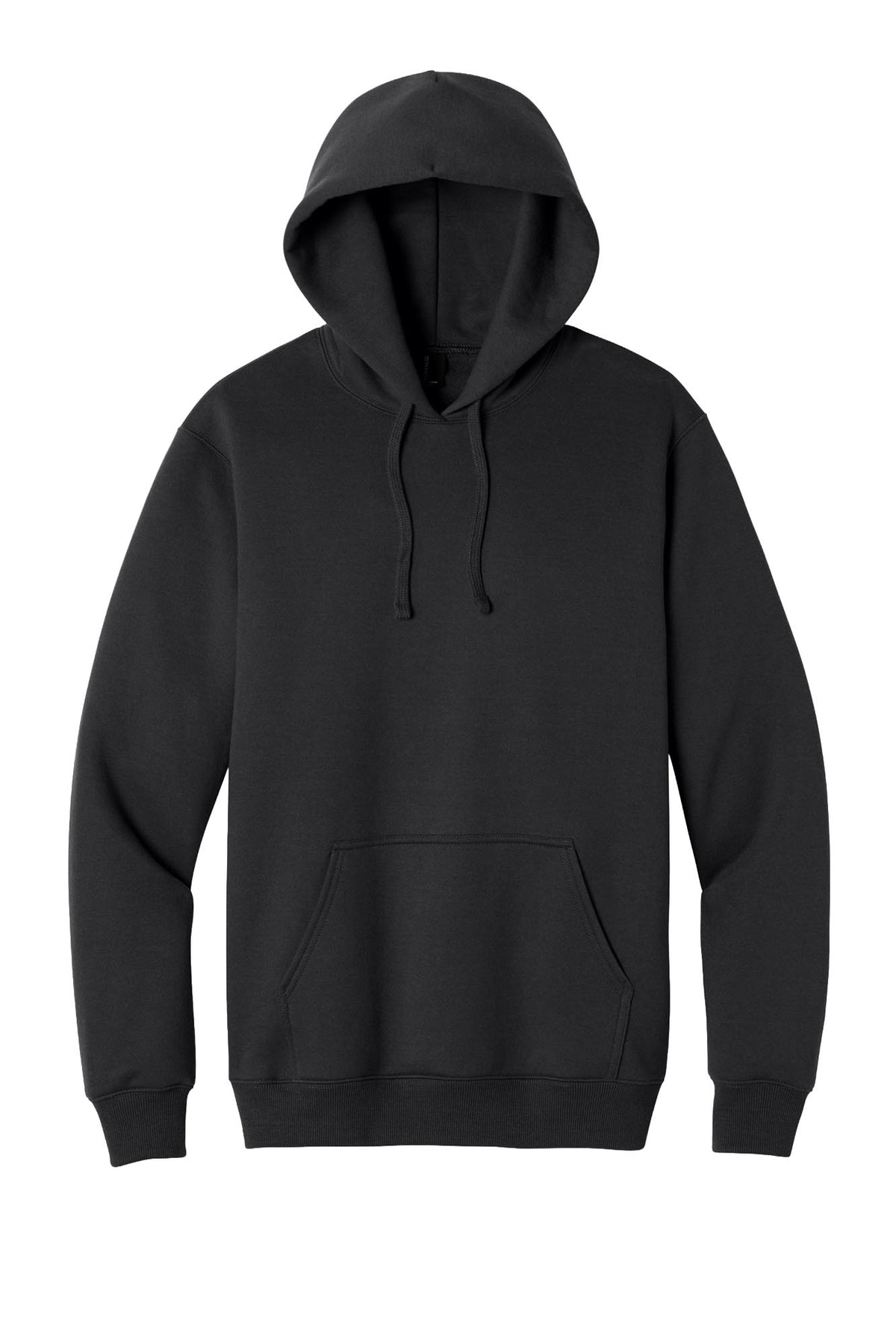 Port & Co® Men's Foundation Fleece Pullover Hooded Sweatshirt - Jet Black