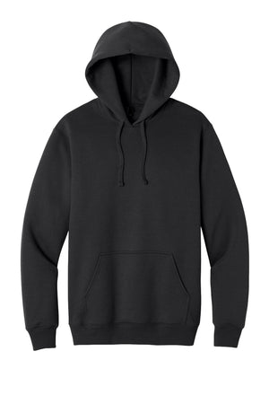 Port & Co® Men's Foundation Fleece Pullover Hooded Sweatshirt - Jet Black