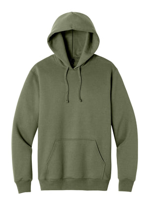 Port & Co® Men's Foundation Fleece Pullover Hooded Sweatshirt - Olive Drab Green