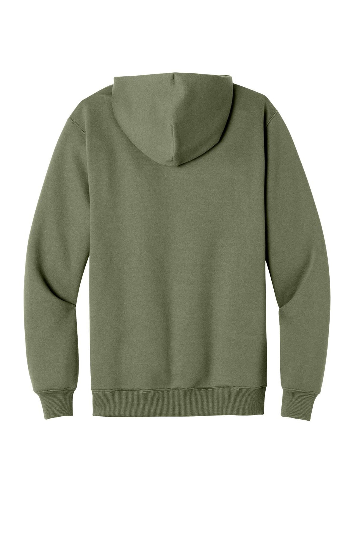 Port & Co® Men's Foundation Fleece Pullover Hooded Sweatshirt - Olive Drab Green