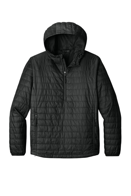 Port Authority® Packable Puffy Anorak - Deep Black