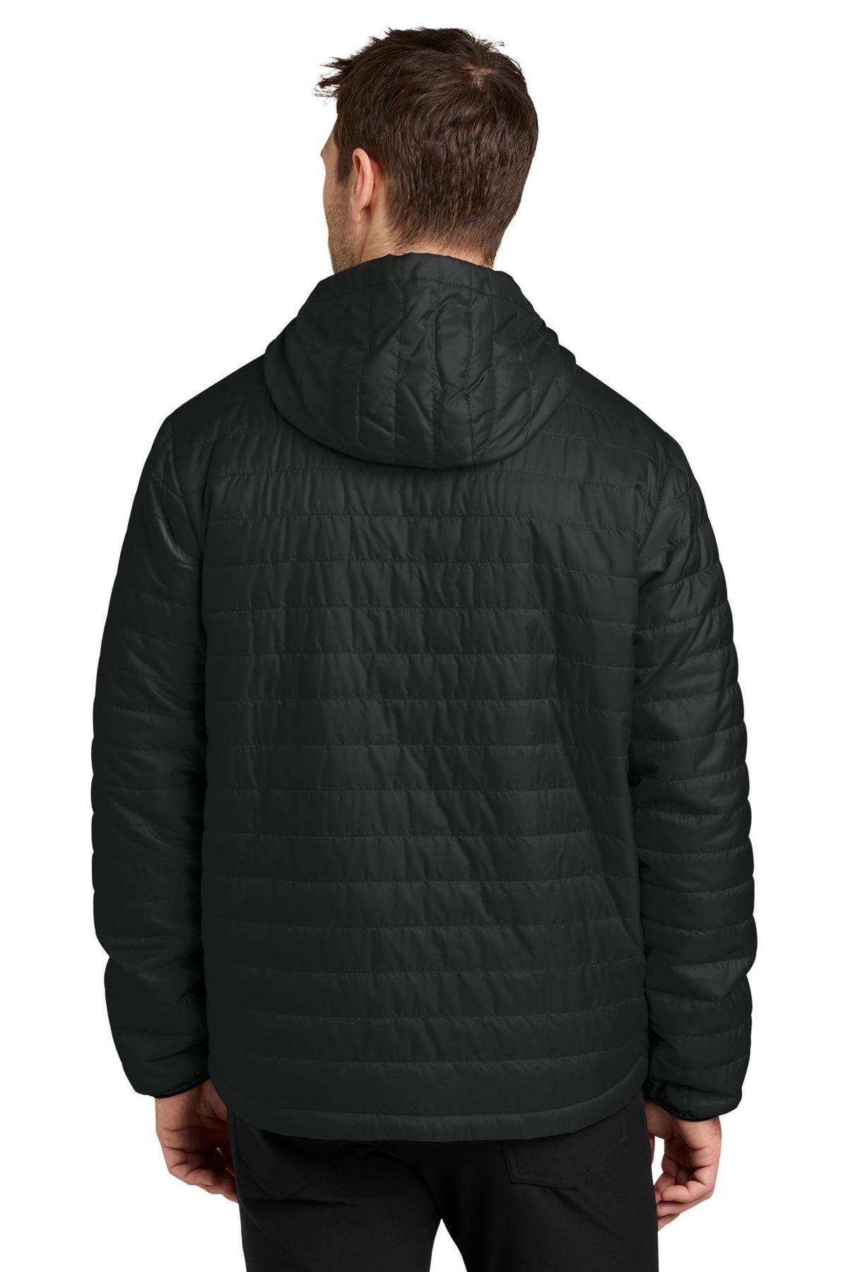 Port Authority® Packable Puffy Anorak - Deep Black
