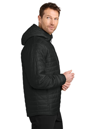 Port Authority® Packable Puffy Anorak - Deep Black