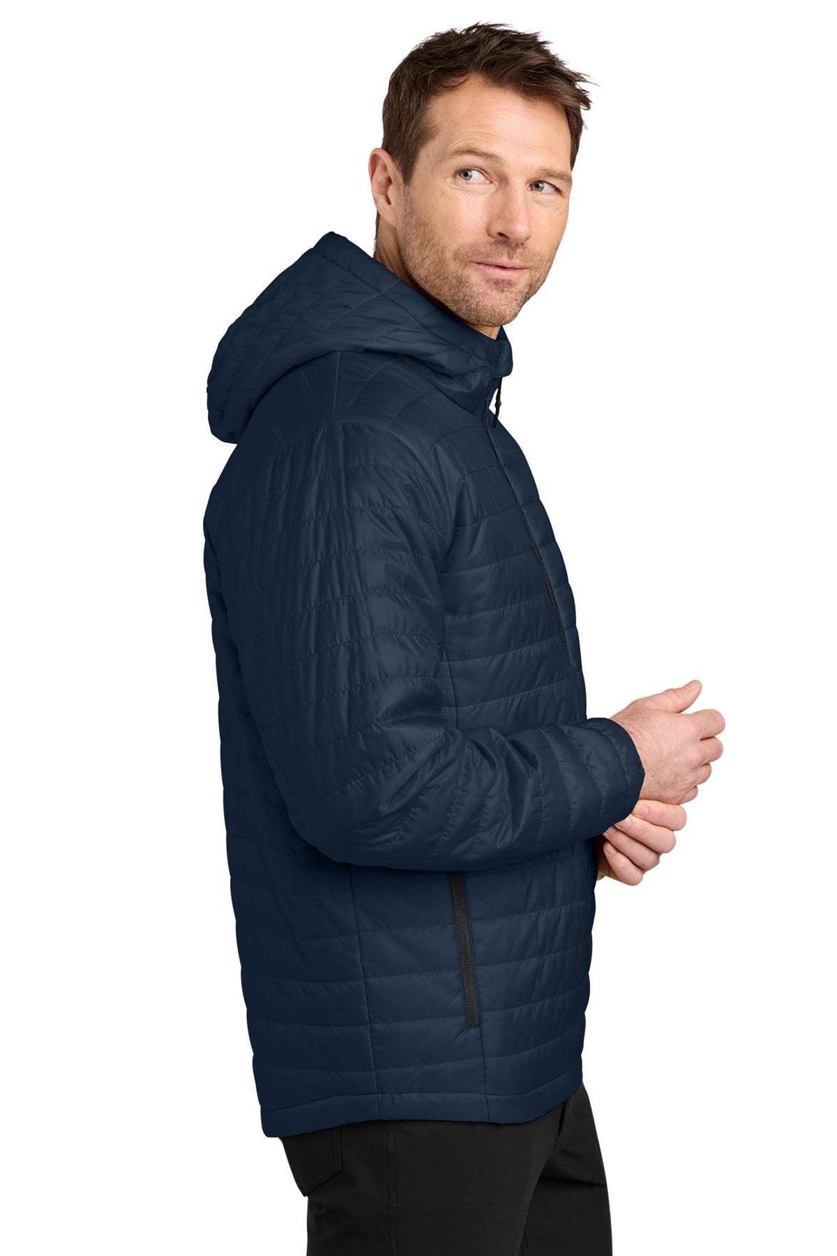 Port Authority® Packable Puffy Anorak - River Blue Navy